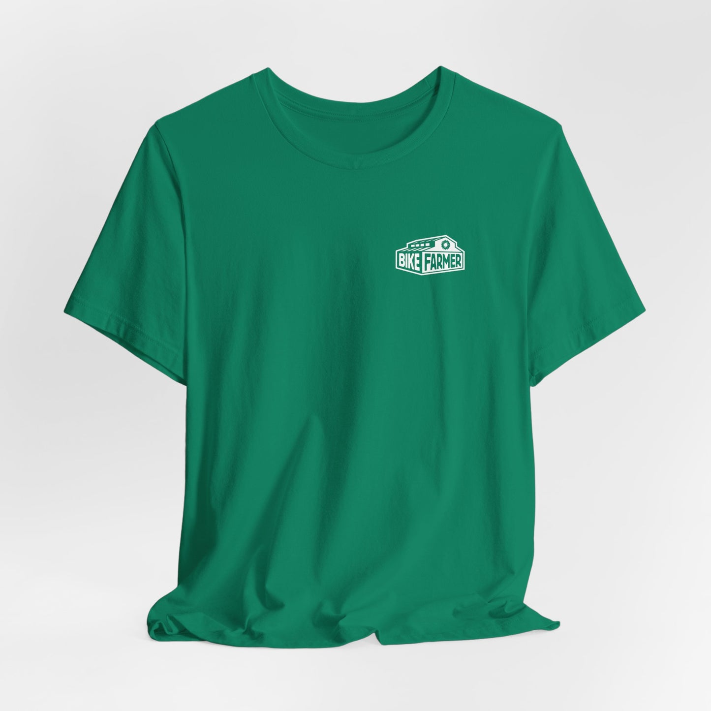 "Good Enough Short" Sleeve Tee - White Ink
