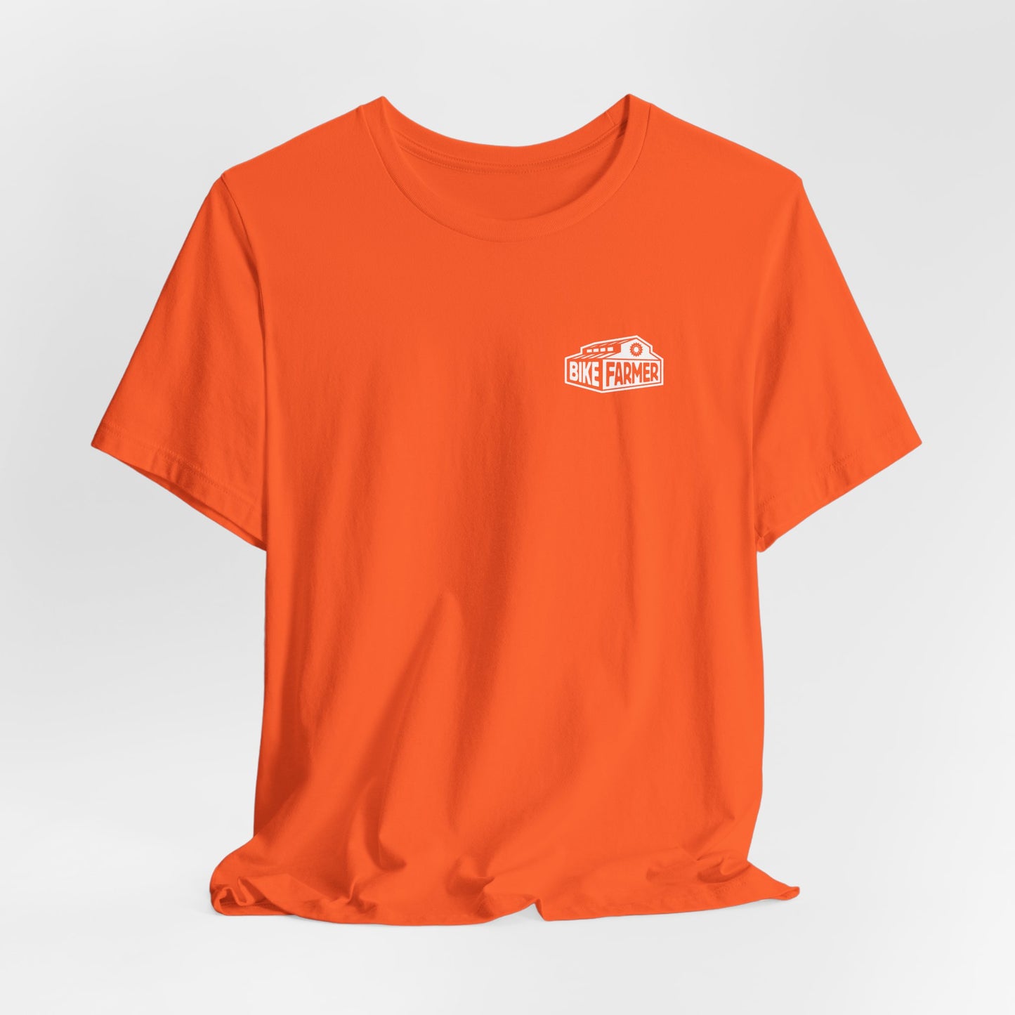 "Good Enough Short" Sleeve Tee - White Ink