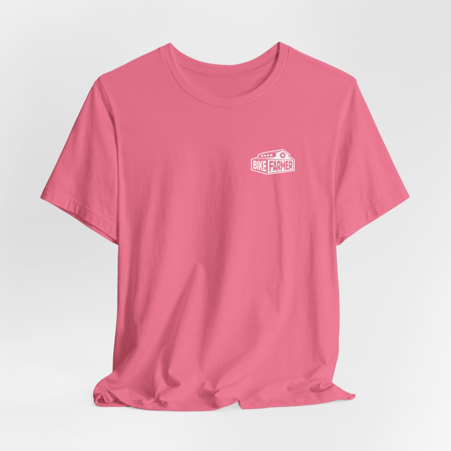 "Good Enough Short" Sleeve Tee - White Ink