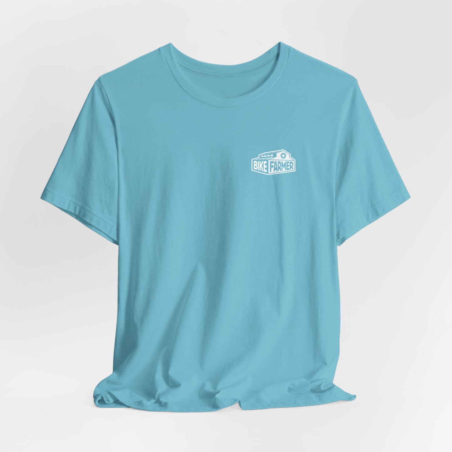 "Good Enough Short" Sleeve Tee - White Ink
