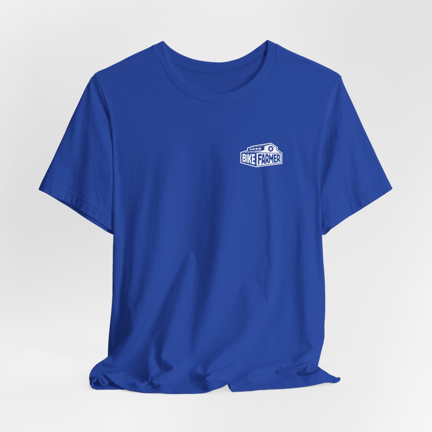 "Good Enough Short" Sleeve Tee - White Ink