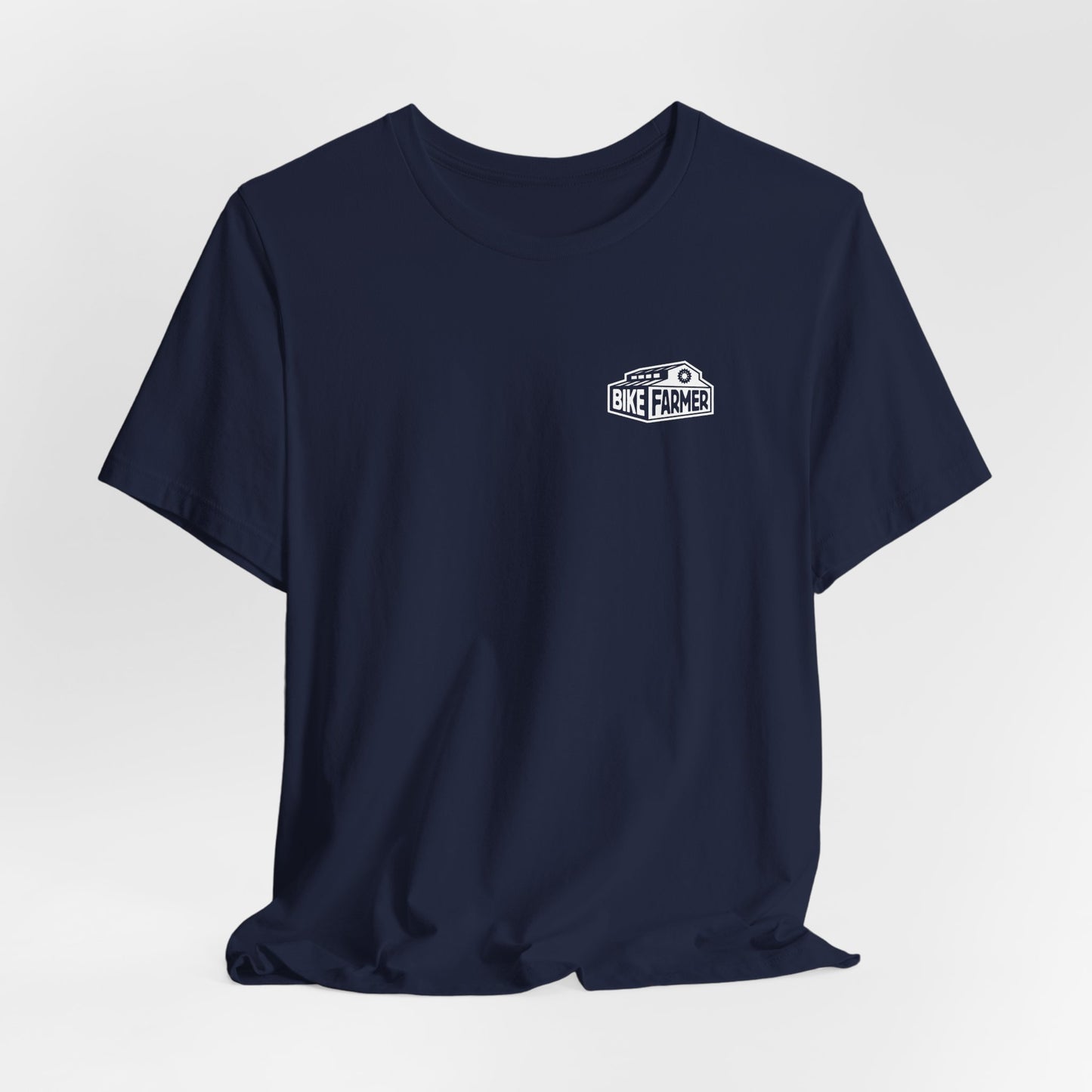 "Good Enough Short" Sleeve Tee - White Ink