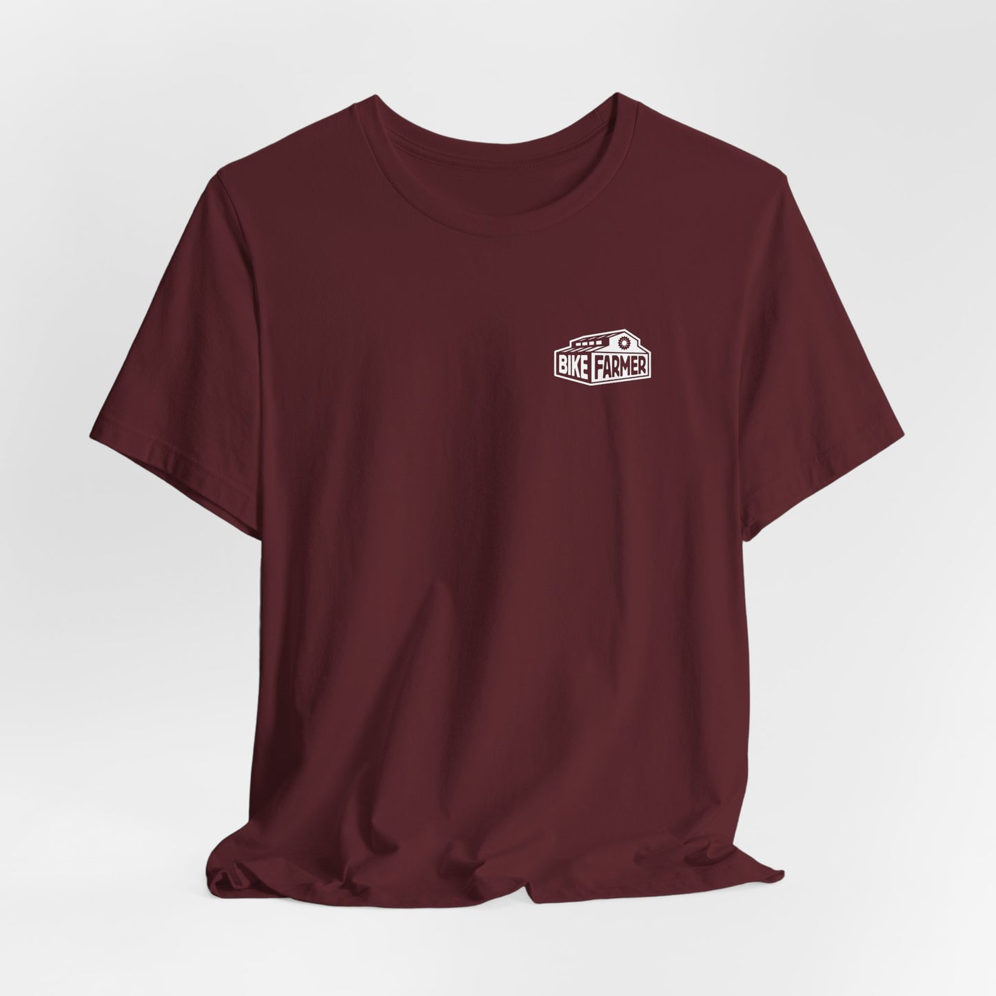 "Good Enough Short" Sleeve Tee - White Ink